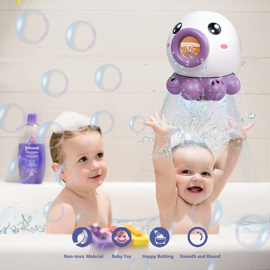 Octopus Fountain Bath Toy – Rotating Water Jet Shower for Kids 🐙