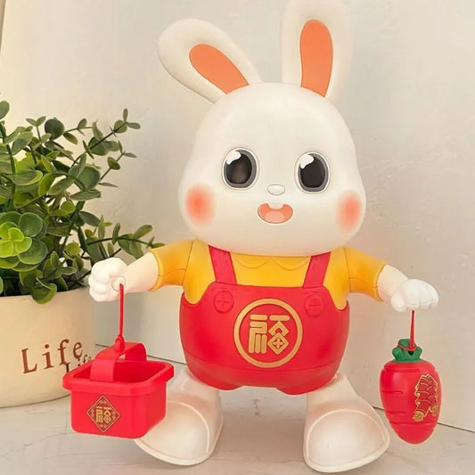 👶🐰 Musical & Light-Up Super Bunny for Little Ones! 🎵📚 Learns, Sings, and Dances! 🌈 It's Fun Time for Babies and Kids! 🎉