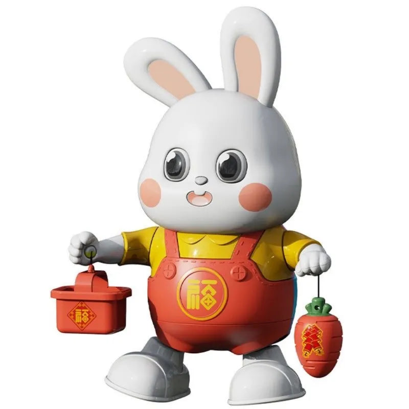 👶🐰 Musical & Light-Up Super Bunny for Little Ones! 🎵📚 Learns, Sings, and Dances! 🌈 It's Fun Time for Babies and Kids! 🎉